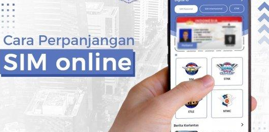 SIM - perpanjangan online