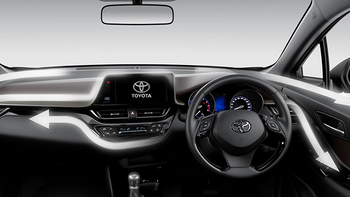 Toyota C HR - Interior Unitnya Elegan