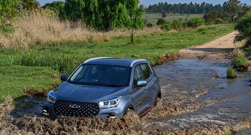 mobil Chery Tiggo 5x - tangguh di medan offroad